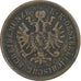 Austria, Franz Joseph I, 4 Kreuzer, 1860, Karlsburg, Copper, VF(30-35), KM:2194