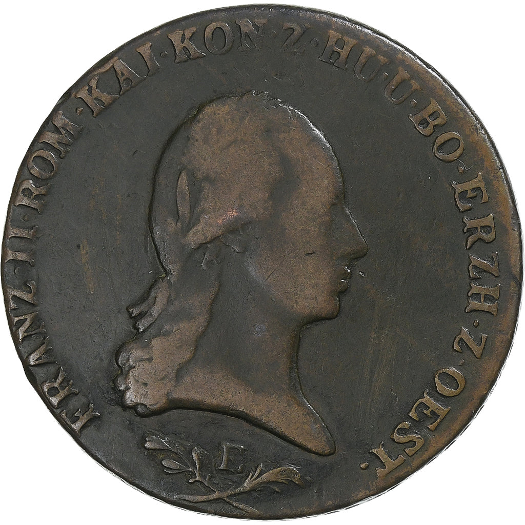 Austria, Franz II, 6 Kreuzer, 1800, Alba Iulia, Copper, VF(20-25), KM:2128