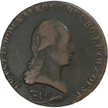 Austria, Franz II, 6 Kreuzer, 1800, Alba Iulia, Copper, VF(20-25), KM:2128