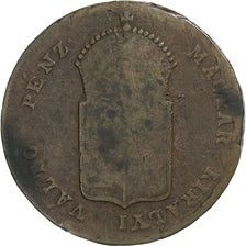 Hungary, 1 Kreuzer, 1849, Baia mare, Copper, F(12-15), KM:430