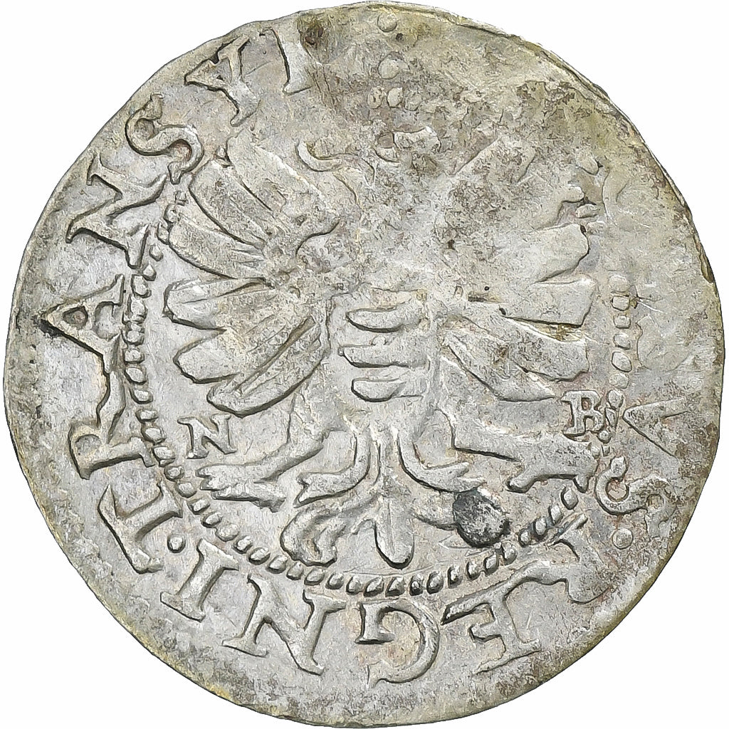Principality of Transylvania, Gabriel Báthory, Groschen, 1613, Baia mare