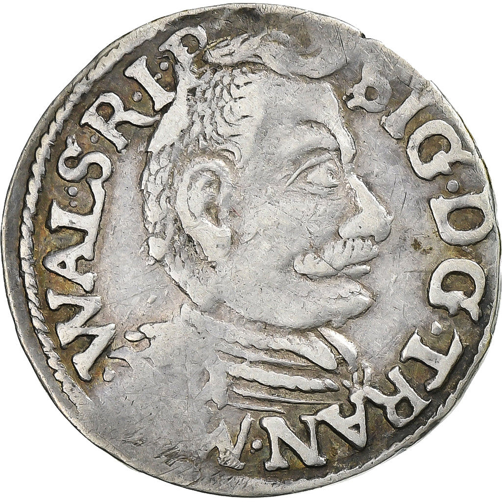 Principality of Transylvania, Sigismund Bathori, 3 Garas, 1597, Silver