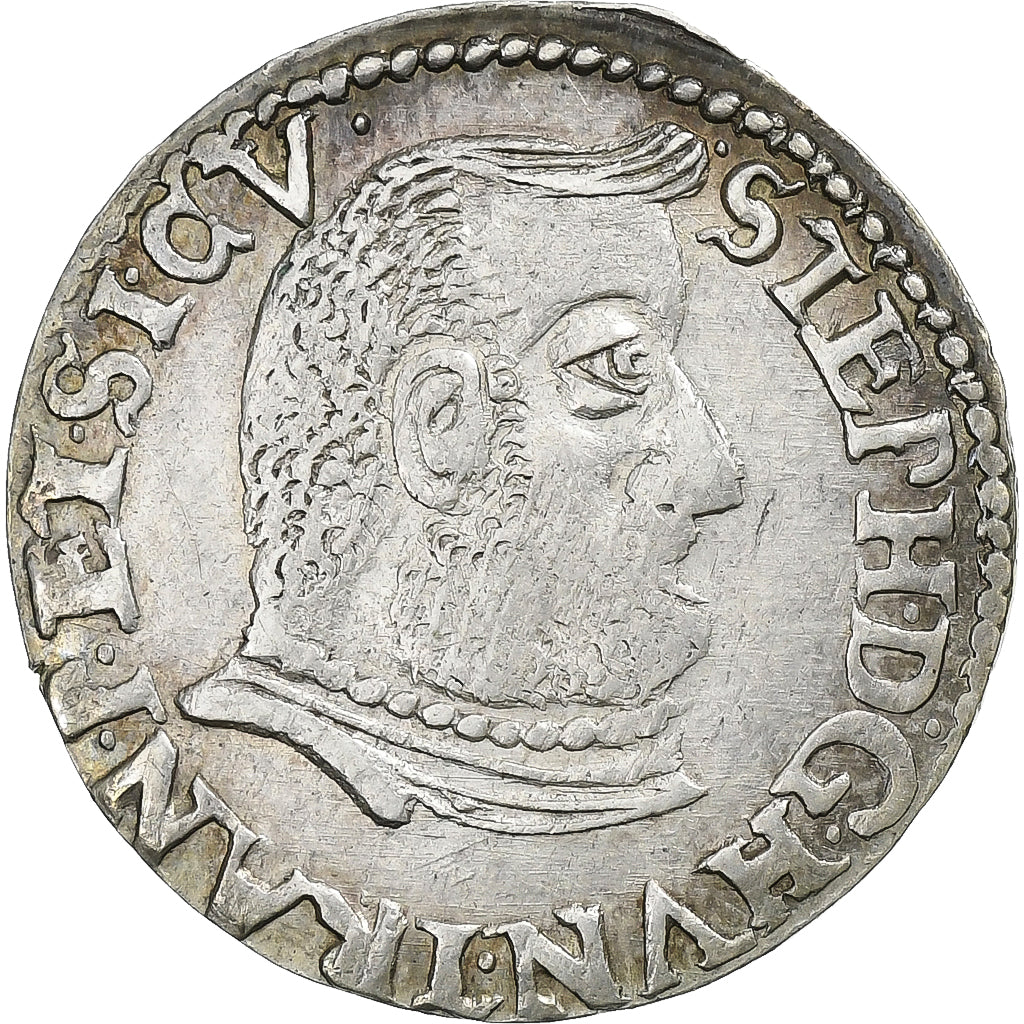 Principauté de Transylvanie, István Bocskai, 3 Garas, 1606, Argent, TTB