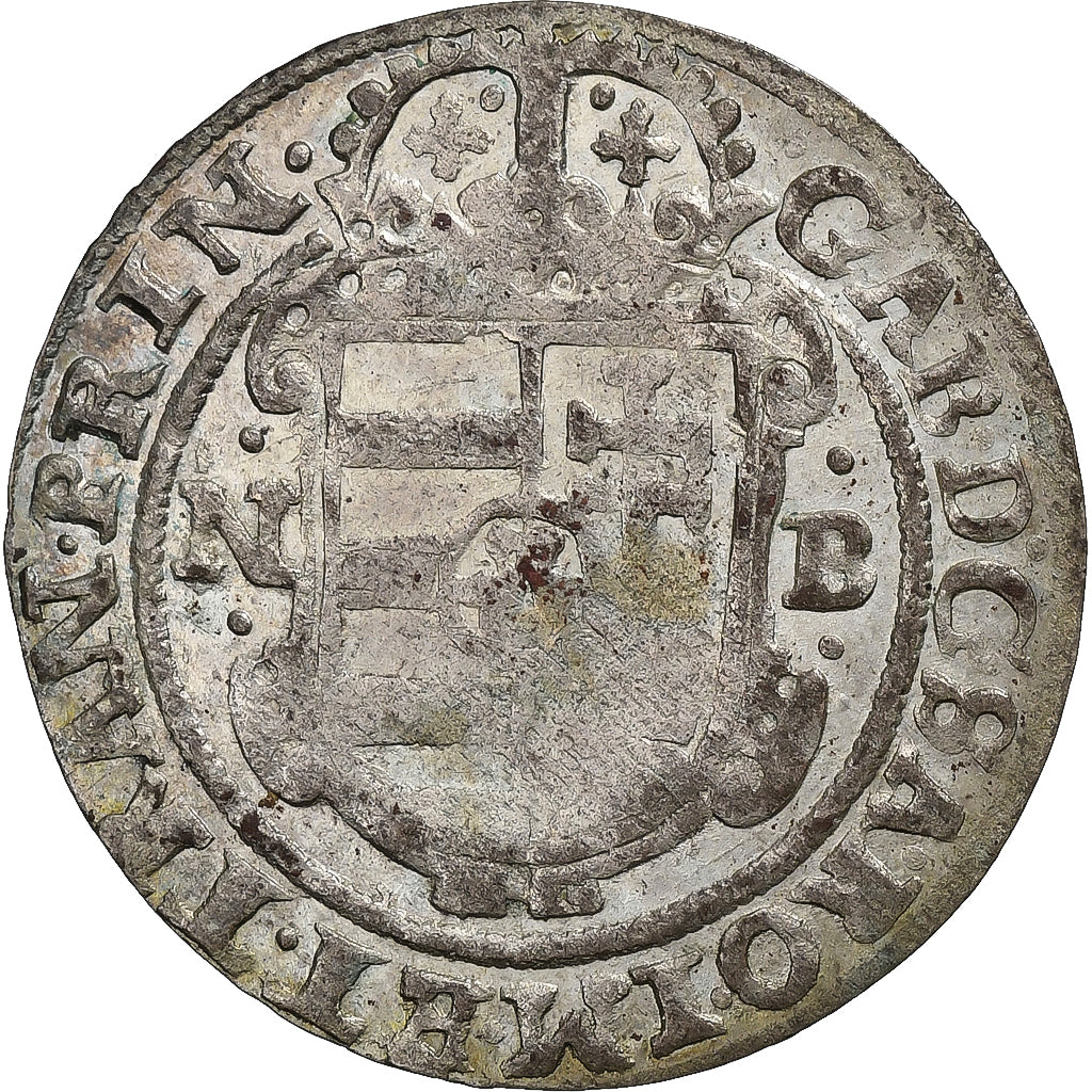 Principality of Transylvania, Gabriel Bethlen, 1 Garas, 1626, Baia mare, Silber