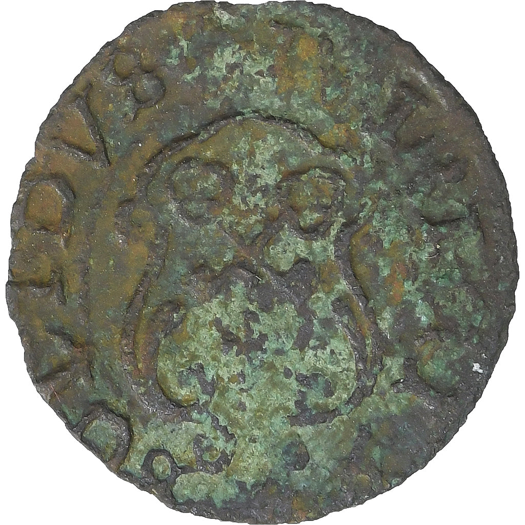 Suécia, Christina, Schilling, 1650, Imitação, Cobre, VF(20-25)