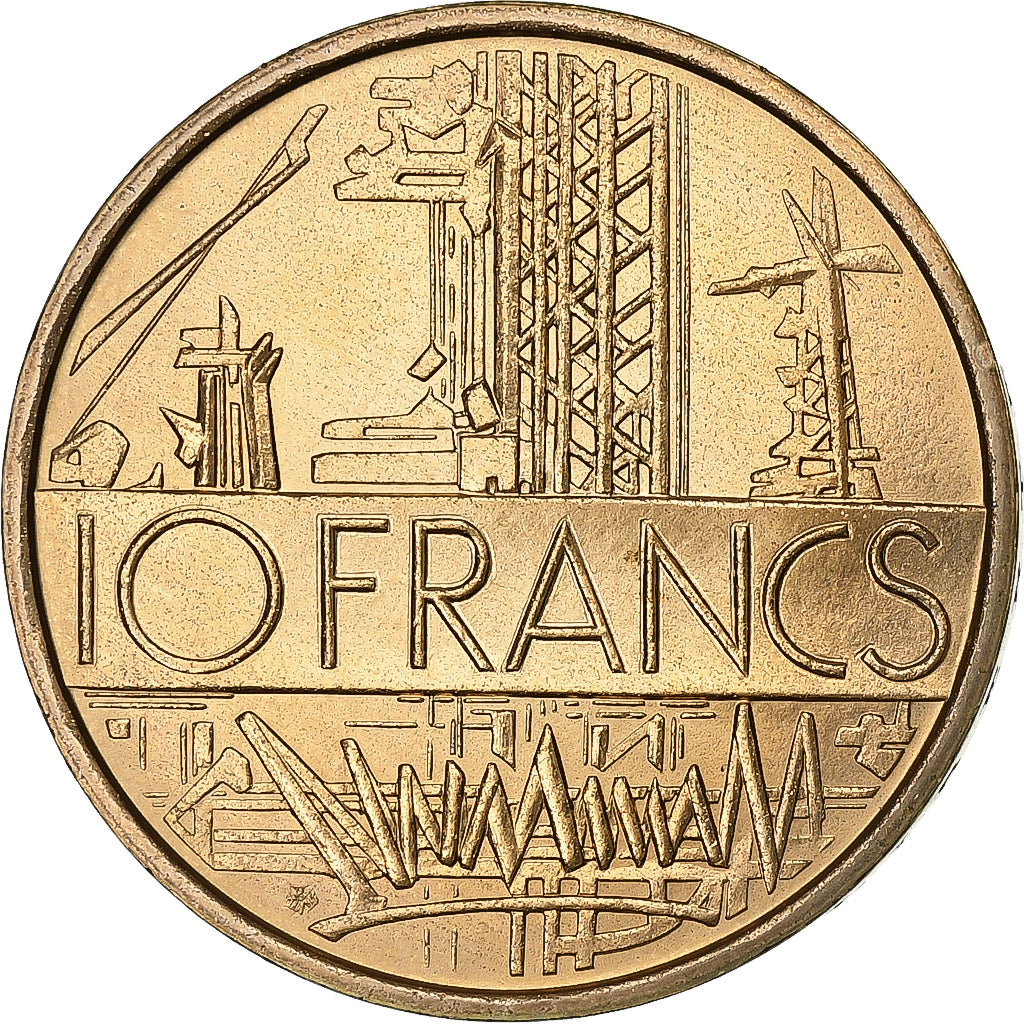 Francia, 10 Francs, Mathieu, 1979, MDP, série FDC, Tranche B