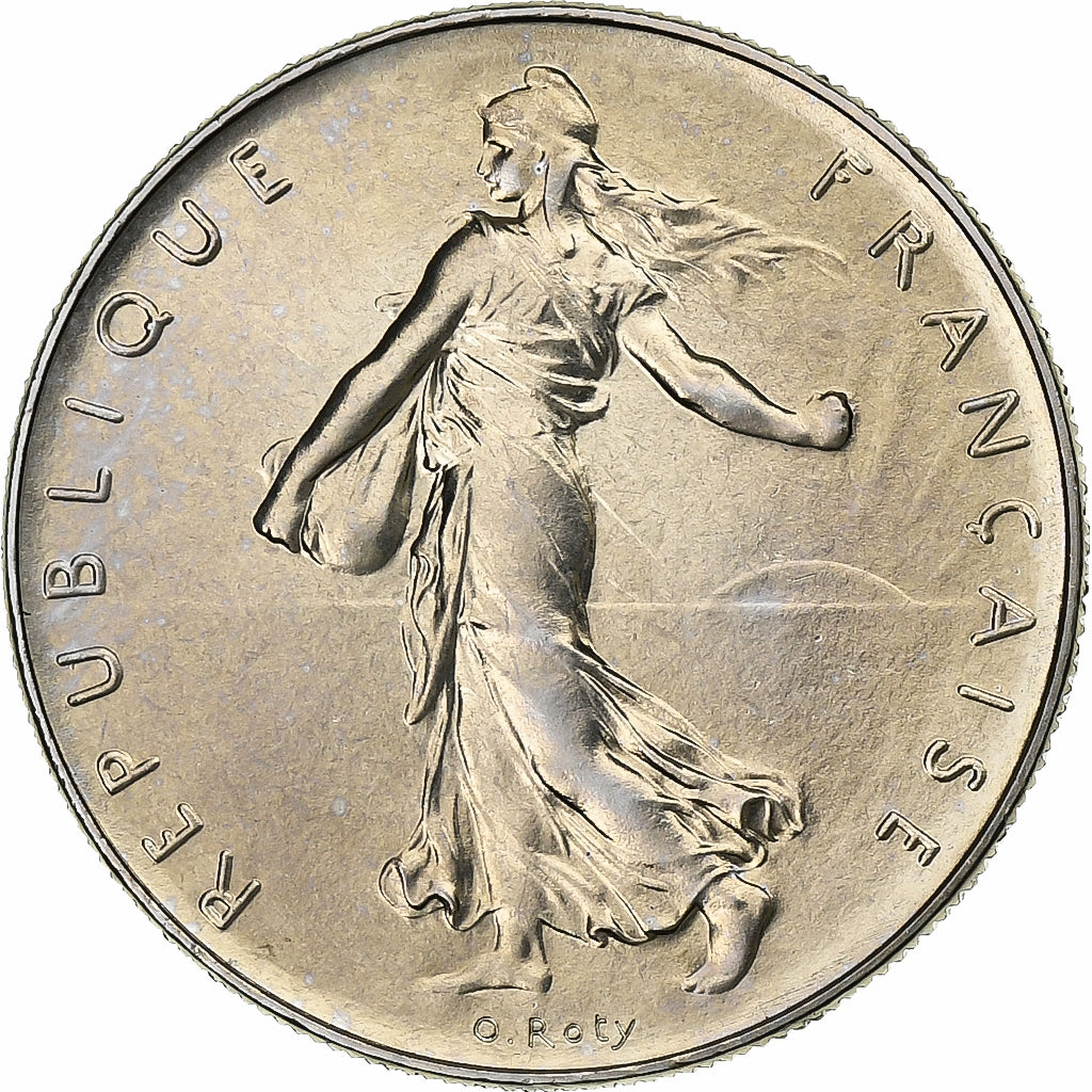 France, 1 Franc, Semeuse, 1979, MDP, série FDC, Nickel, MS(65-70)