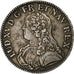 France, Louis XV, Ecu aux branches d'olivier, 1726, La Rochelle, Silver