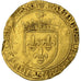 Francia, Charles VIII, Écu d'or au soleil, 1494-1498, Tours, Oro, BB