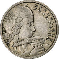 France, 100 Francs, Cochet, 1958, MDP, Chouette, Cupro-nickel, TTB, Gadoury:897