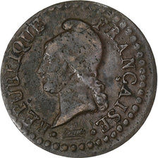 Francia, 1 Centime, Dupré, AN 7, Paris, Rame, MB