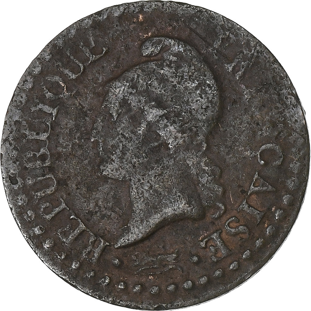 Frankrijk, 1 Centime, Dupré, AN 7, Paris, Koper, FR