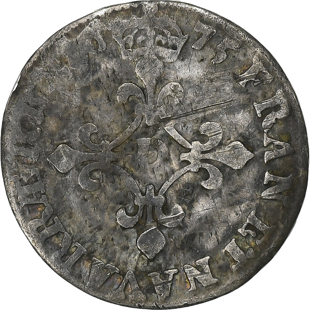 France, Louis XIV, 4 Sols des Traitants, 1675, Vimy, Silver, VF(20-25)