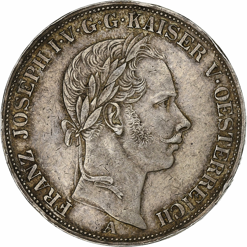 Autriche, François-Joseph Ier, 1 Thaler, 1857, Vienne, Argent, SUP, KM:2244