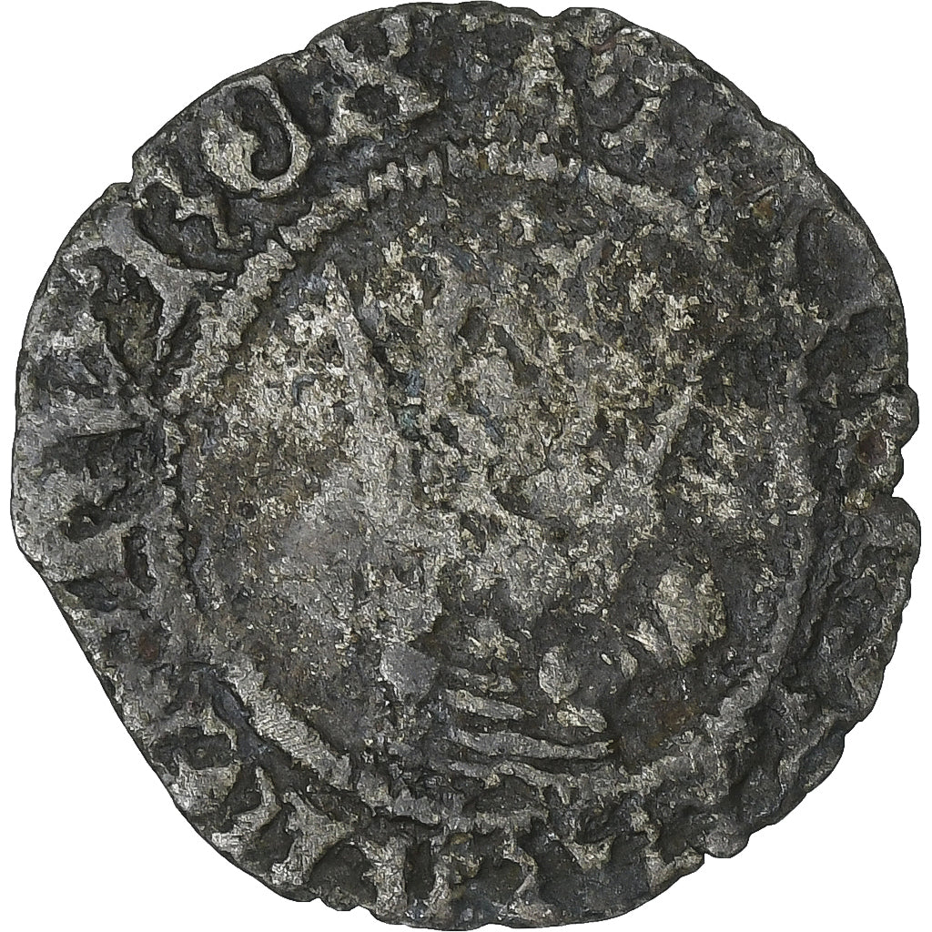 France, Charles VIII, Hardi de Bretagne, 1491-1498, Nantes, Billon, F(12-15)