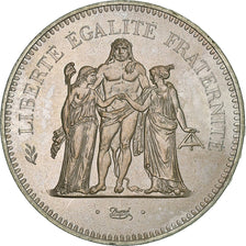 France, 50 Francs, Hercule, 1976, MDP, série FDC, Silver, MS(64), Gadoury:882