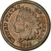 Stati Uniti, 1 Cent, Indian Head, 1860, Philadelphia, Rame-nichel, SPL, KM:90