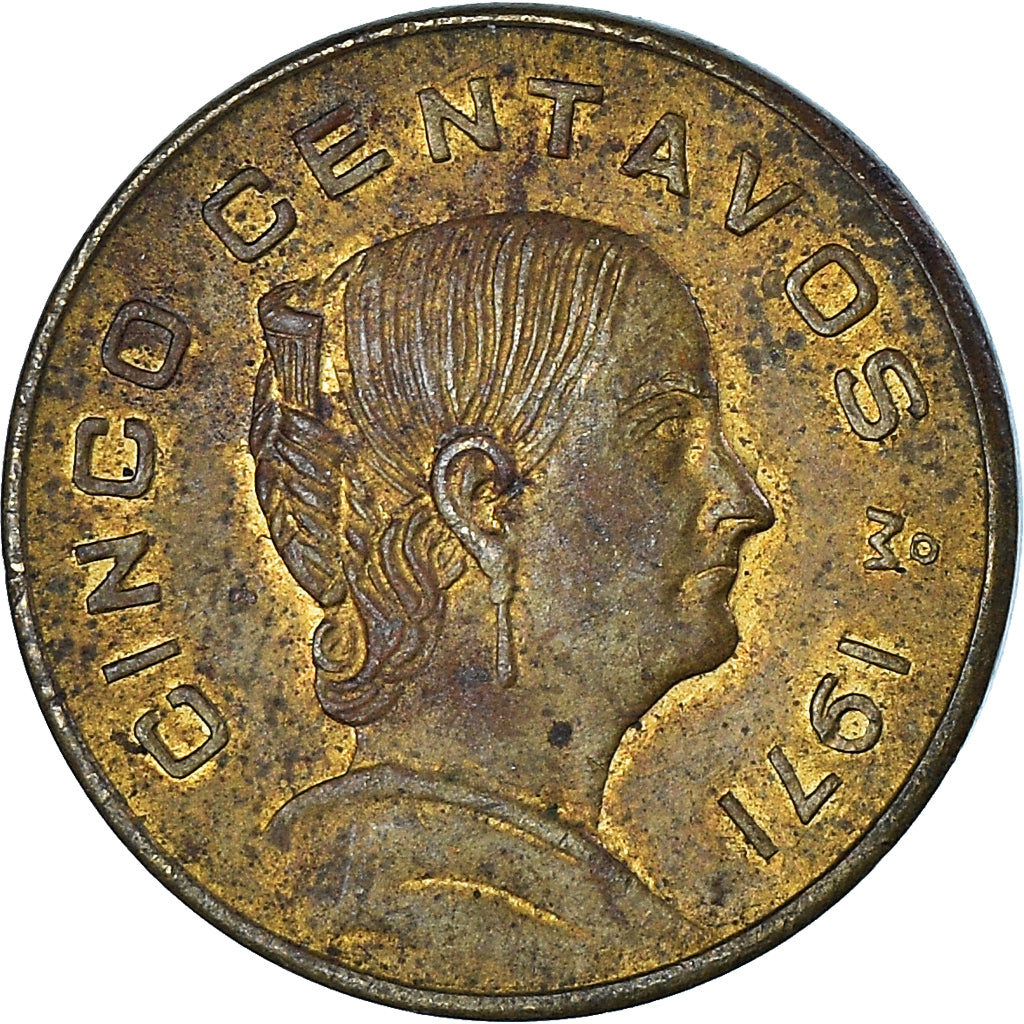 Moneda, México, 50 Centavos, 1971