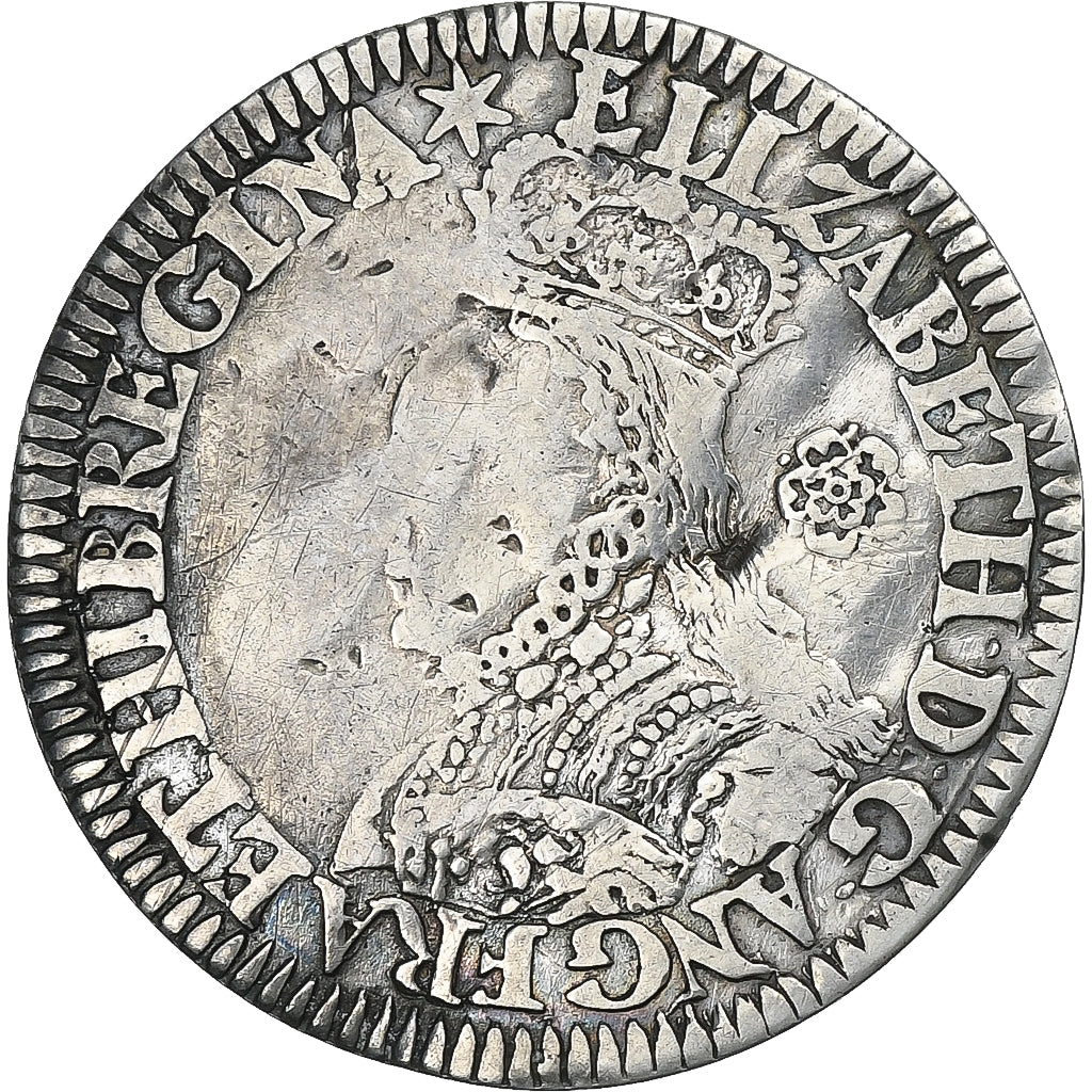 Kingdom of England, Elizabeth, 6 Pence, 1562, London, Silver, VF(20-25)