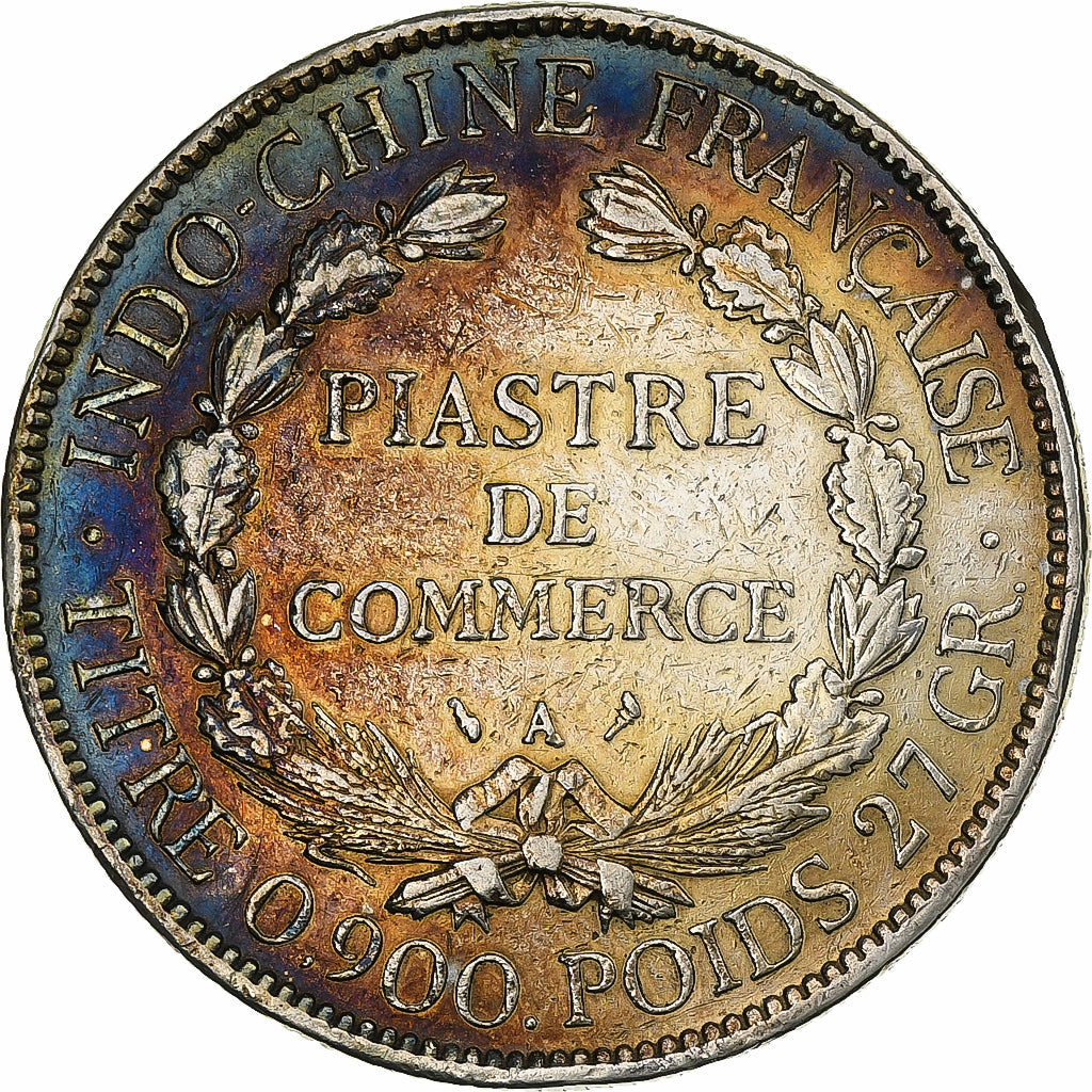 Indochine Française, 1 Piastre, 1903, Paris, Argent, TTB, KM:5a.1