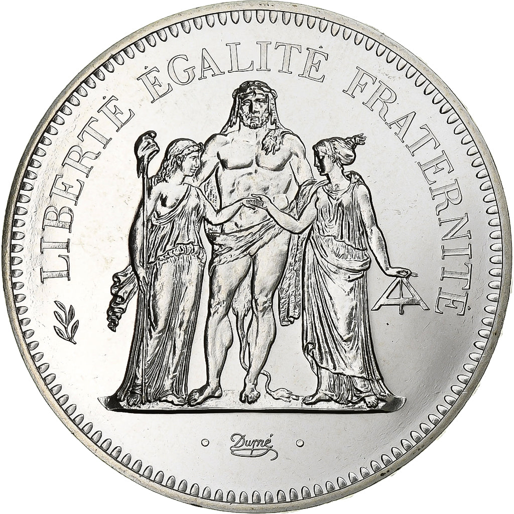 France, 50 Francs, Hercule, 1978, MDP, série FDC, Silver, MS(65-70)