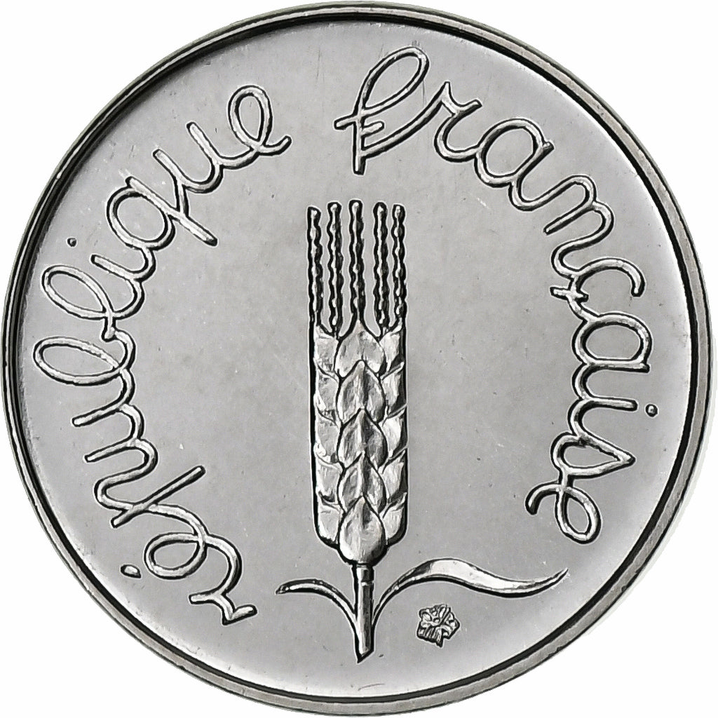 Francia, 1 Centime, Épi, 1978, MDP, série FDC, Acciaio inossidabile, FDC