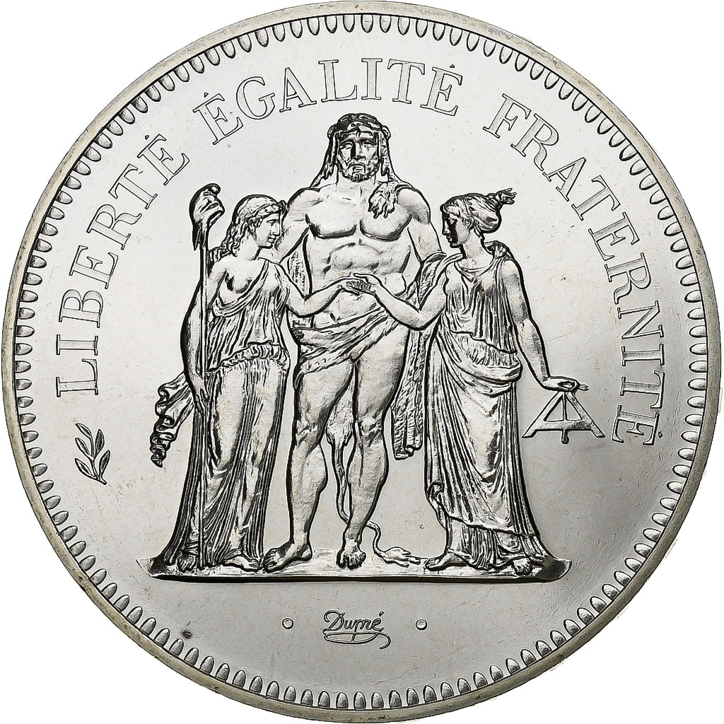 France, 50 Francs, Hercule, 1978, MDP, série FDC, Silver, MS(65-70)