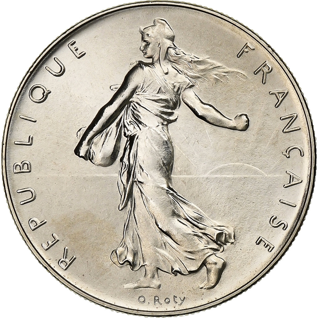Francia, 1 Franc, Semeuse, 1978, MDP, série FDC, Nichel, FDC