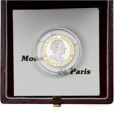 France, 10 Francs, Montesquieu, 1989, MDP, Épreuve or, BE, Bimétallique, FDC