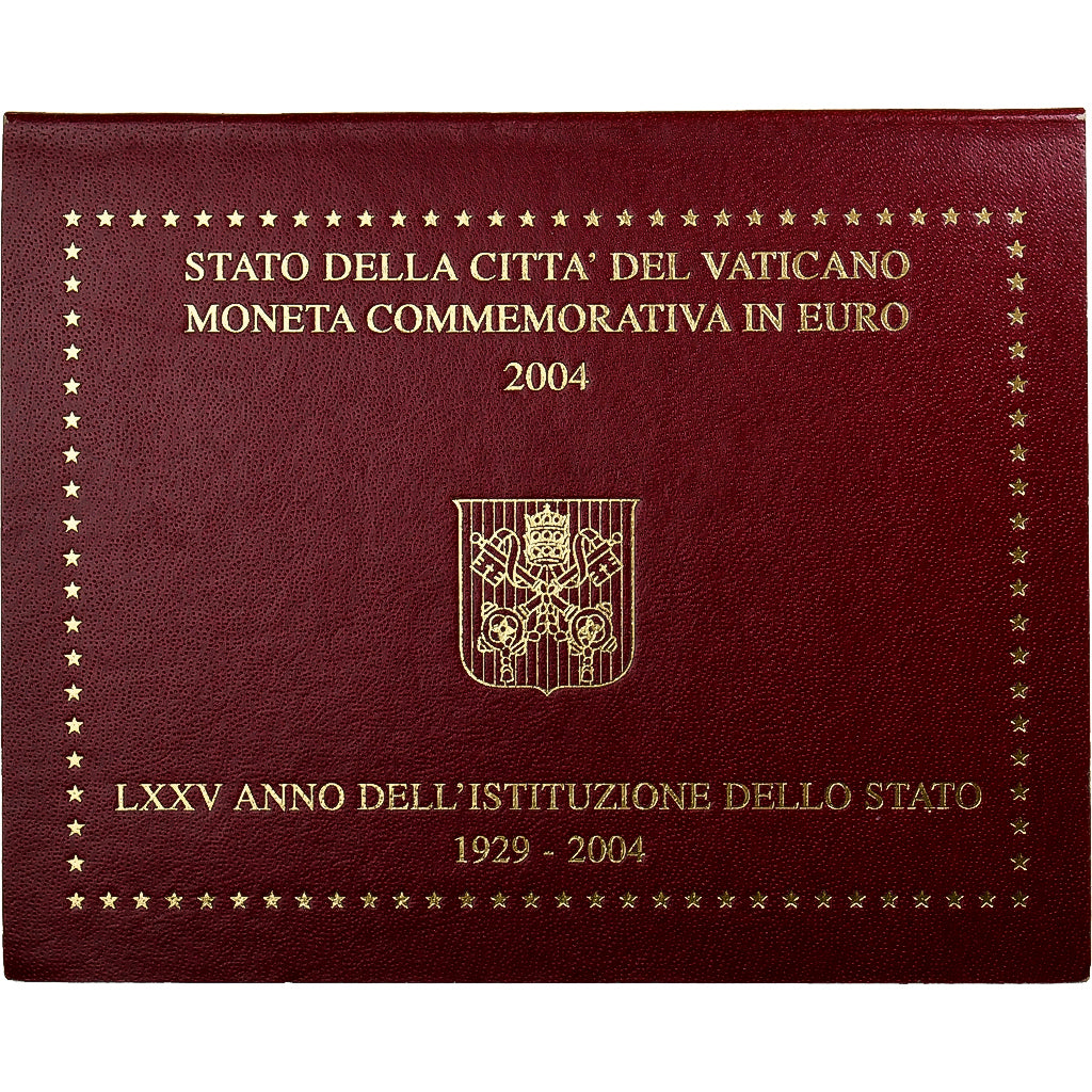 Vatikan, John Paul II, 2 Euro, Foundation of the Vatican, 75th Anniversary