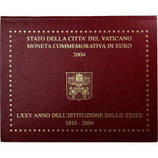 Vatikan, John Paul II, 2 Euro, Foundation of the Vatican, 75th Anniversary