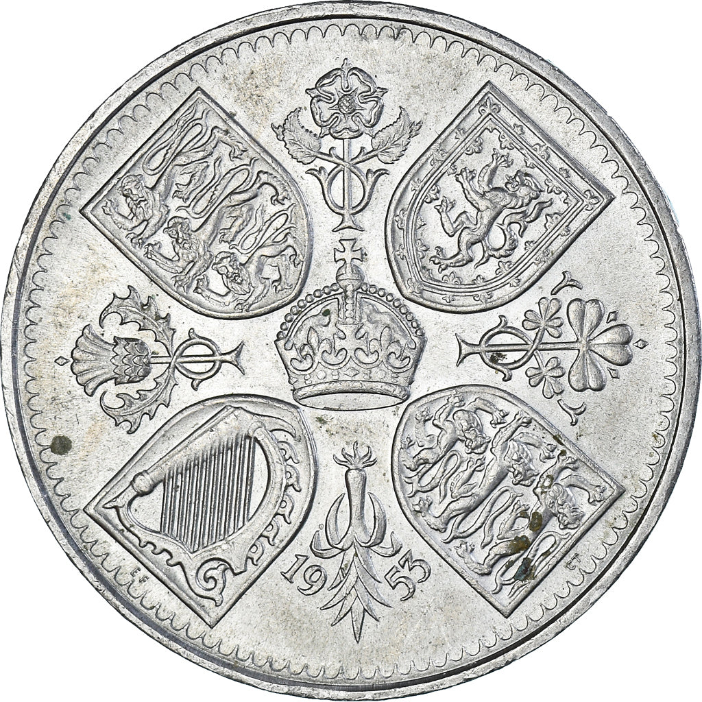 Gran Bretaña, 5 Shillings, 1953