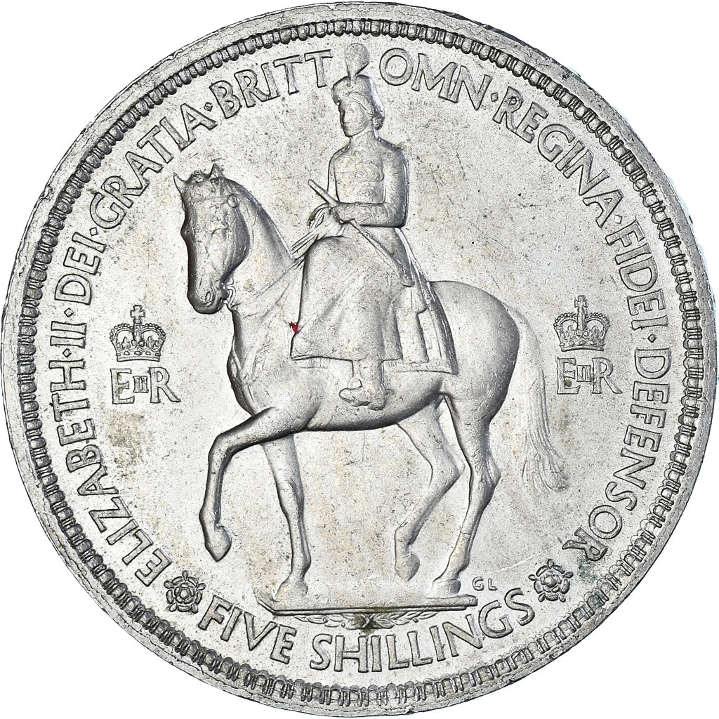 Gran Bretaña, 5 Shillings, 1953