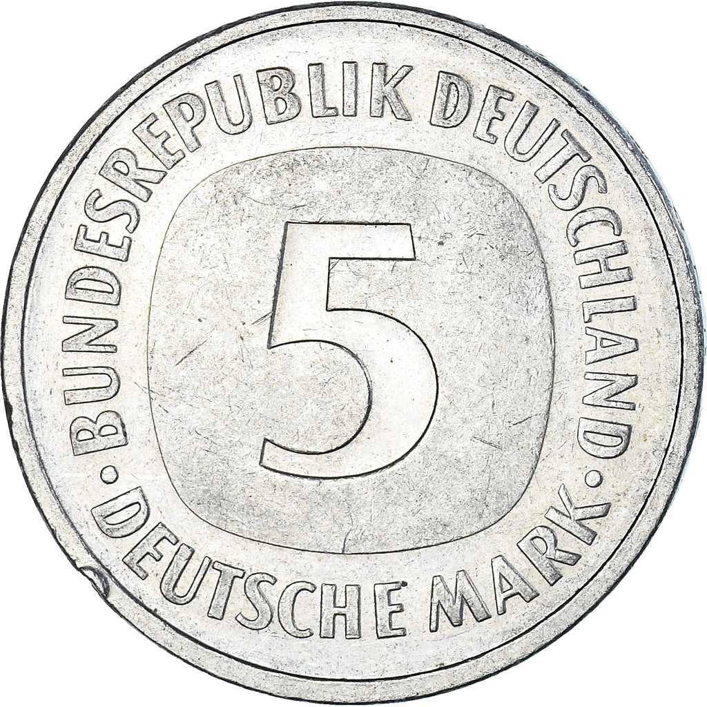 Münze, Deutschland, 5 Mark, 1987