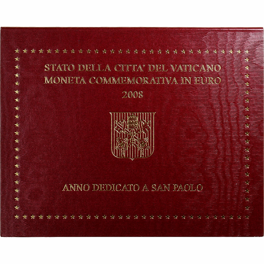 Vatikan, Benedict XVI, 2 Euro, The Year of St. Paul, BU, 2008, Rome