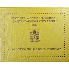 Vaticano, Benedict XVI, 2 Euro, International Year of Astronomy, 2009, Rome