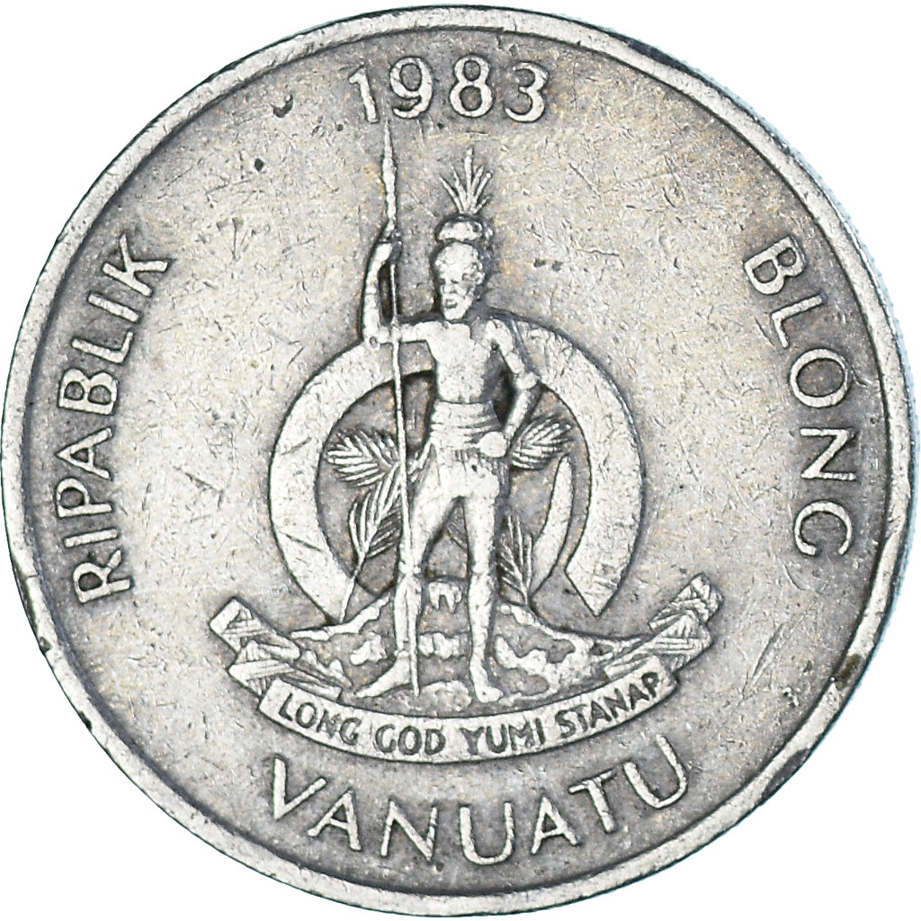 Münze, Vanuatu, 10 Vatu, 1983