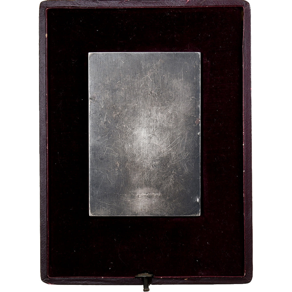 Francia, medalla, Jules Elby, Bruay, 1909, Plata, Mayeur, EBC
