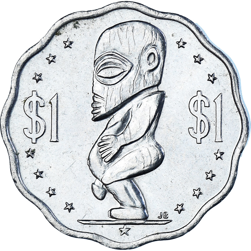 Münze, Cookinseln, Dollar, 1988