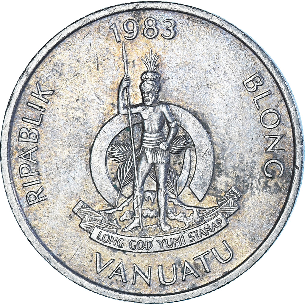 Coin, Vanuatu, 10 Vatu, 1983