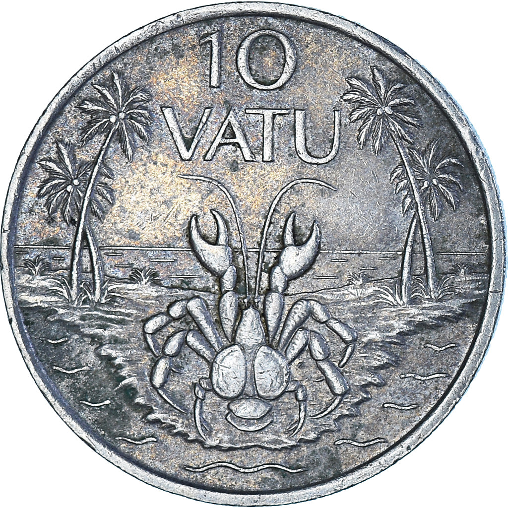 Coin, Vanuatu, 10 Vatu, 1983