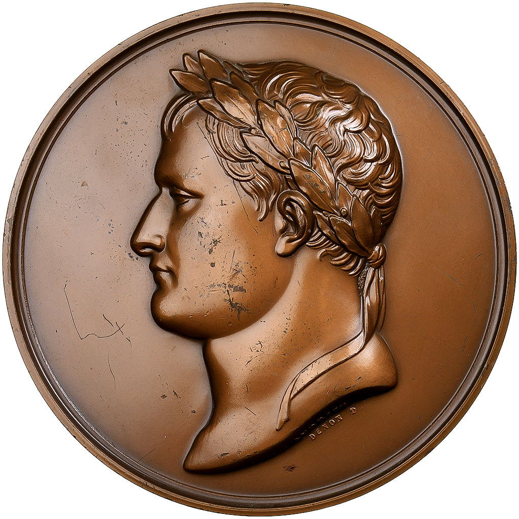 Francia, medalla, Napoleon I, Baptême du Roi de Rome, 1979, MDP, Bronce