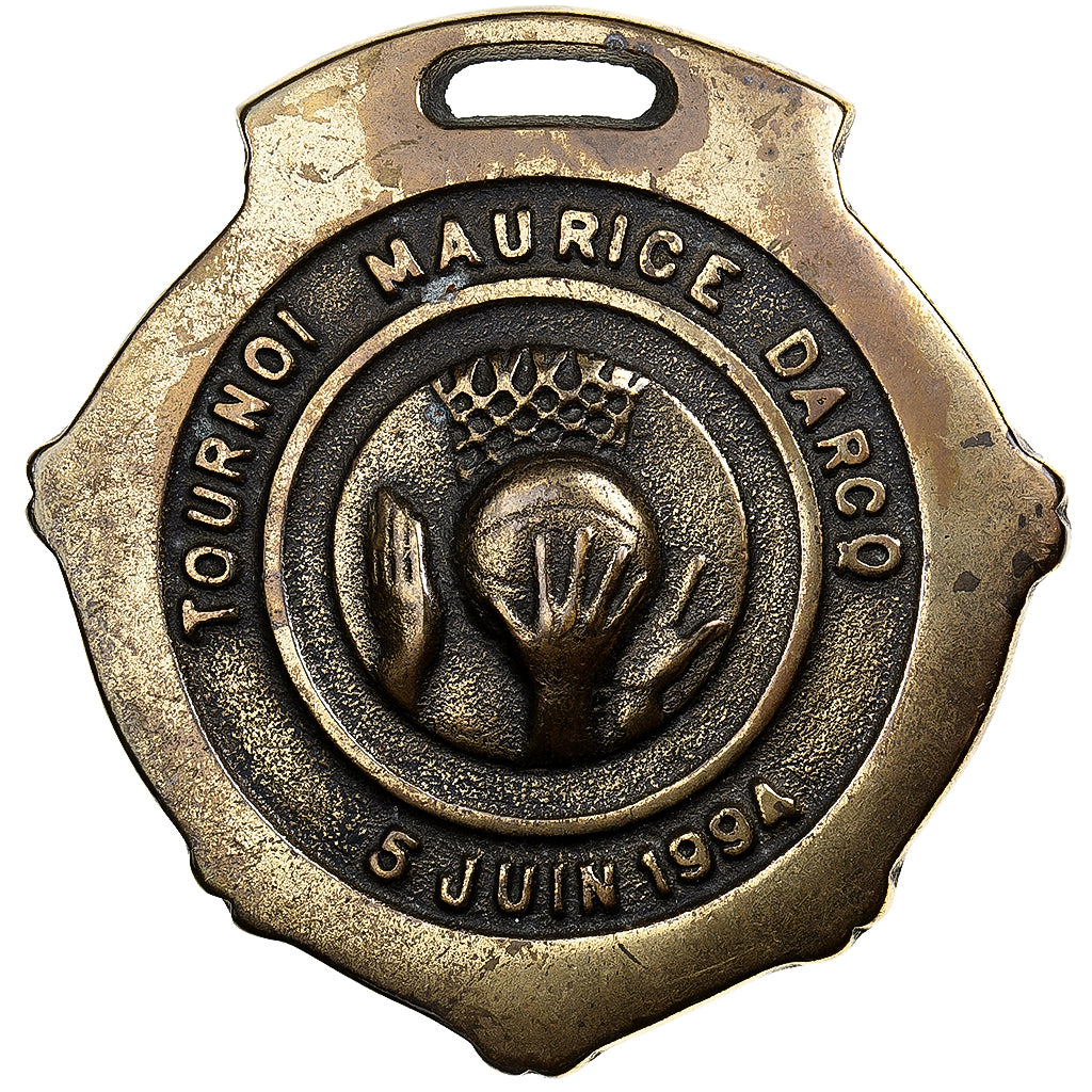 Francia, medaglia, Tournoi Maurice Darcq, 1994, Ottone, BB+