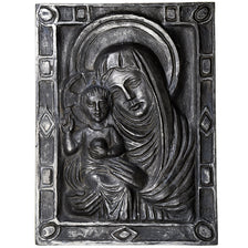 France, Medal, Madonna and Child, Tin, Piéchaud D., AU(55-58)
