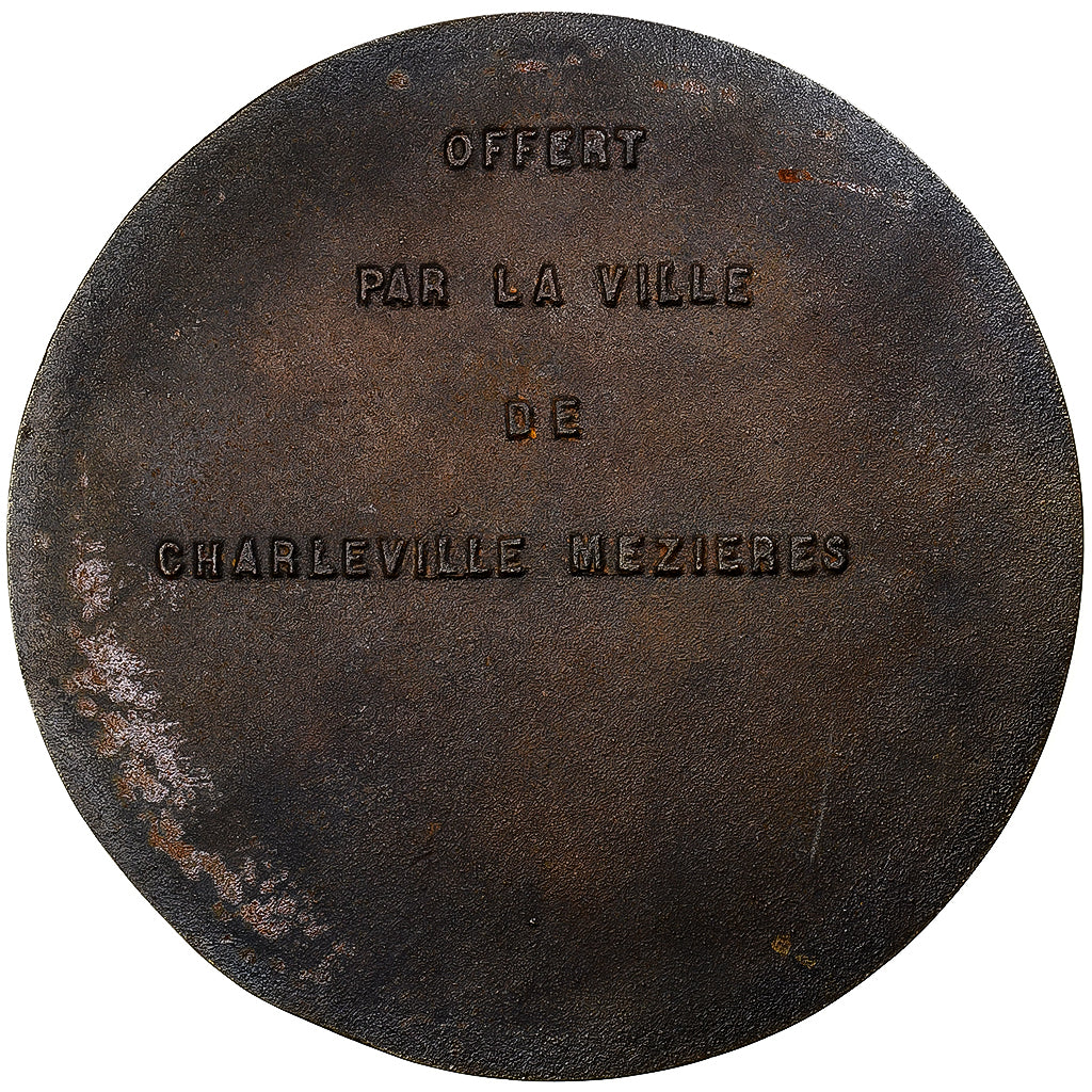 France, Médaille, Charleville-Mézières, Place Ducale, Bronze, TTB
