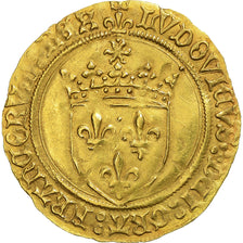 France, Louis XII, Écu d'or au soleil, 1498-1515, Montpellier, Gold, AU(50-53)
