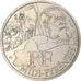 França, 10 Euro, Midi-Pyrénées, 2012, MDP, Prata, MS(64)
