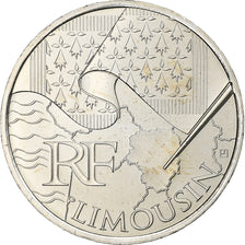 Francia, 10 Euro, Limousin, 2010, MDP, Argento, FDC