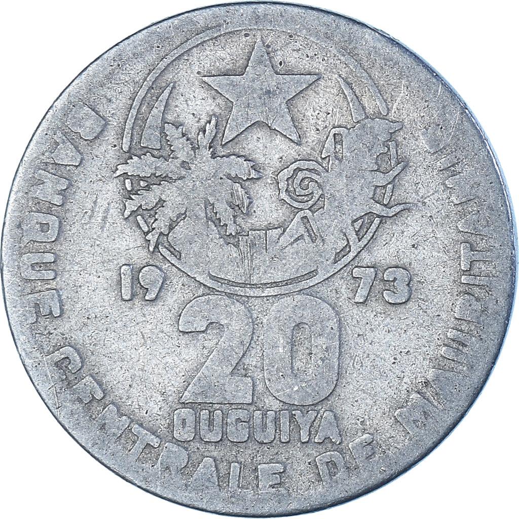Mauritanië, 20 Ouguiya, 1973