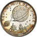 Guinea, 250 Francs, Moon Landing, 1969, FS, Argento, SPL